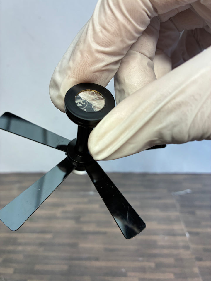1:12 Scale Dollhouse Functional Ceiling Fan *Imperfect*