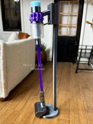 1:12 Scale Dollhouse Modern Vacuum