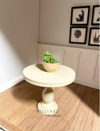 Dollhouse Miniature Calderon Dinning Chair, Dollhouse Dining Chapman table, 1:12 Scale