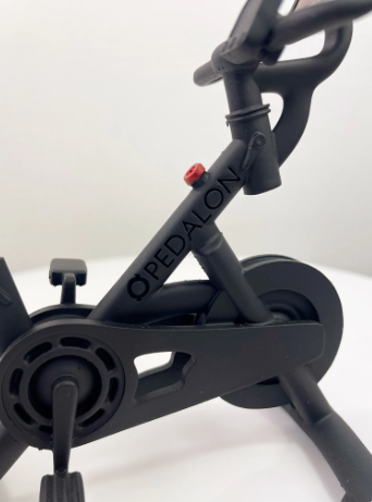 Dollhouse Miniature Black Exercise Bike 1:12 Scale