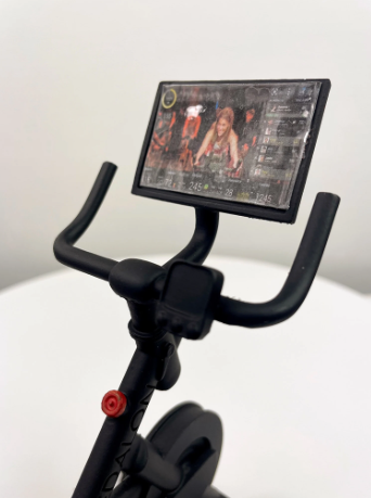 Dollhouse Miniature Black Exercise Bike 1:12 Scale