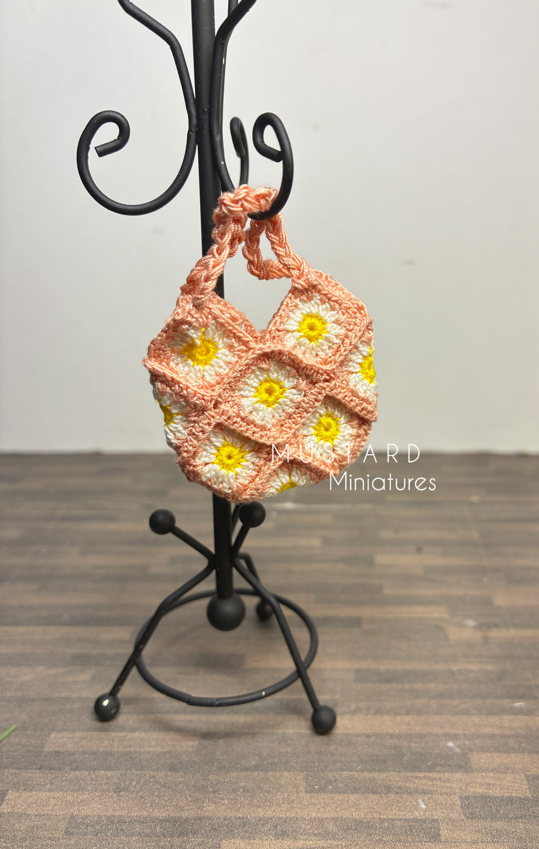 Dollhouse Miniature Crochet Bags or Nunter boots