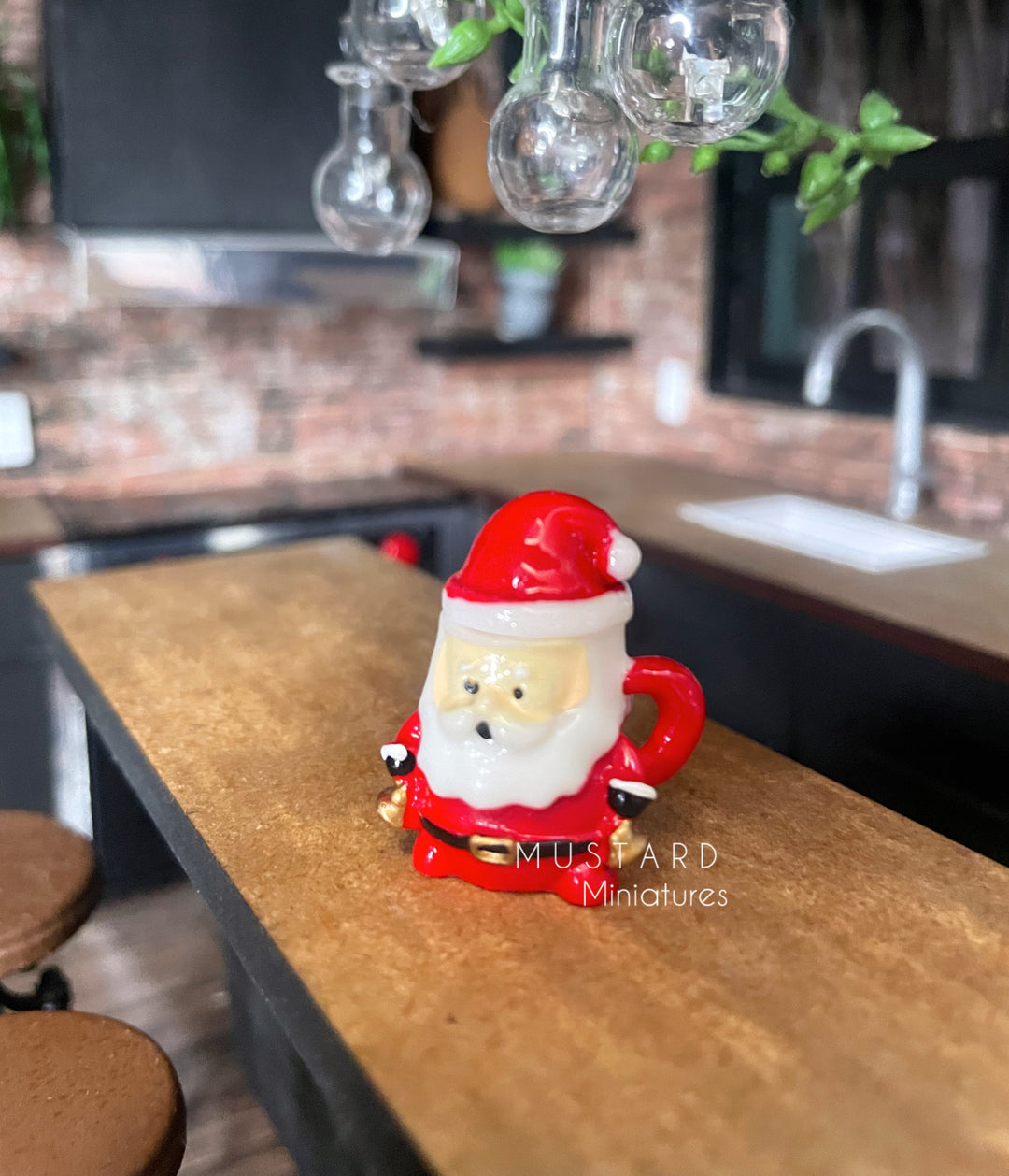 Dollhouse Santa Mug Santa Cookie Jar