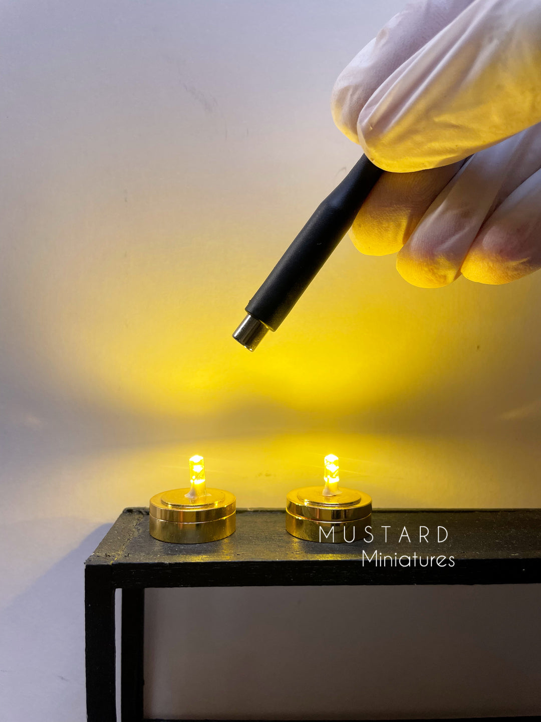 Dollhouse Miniature DIY LED Touchless light, Wand included